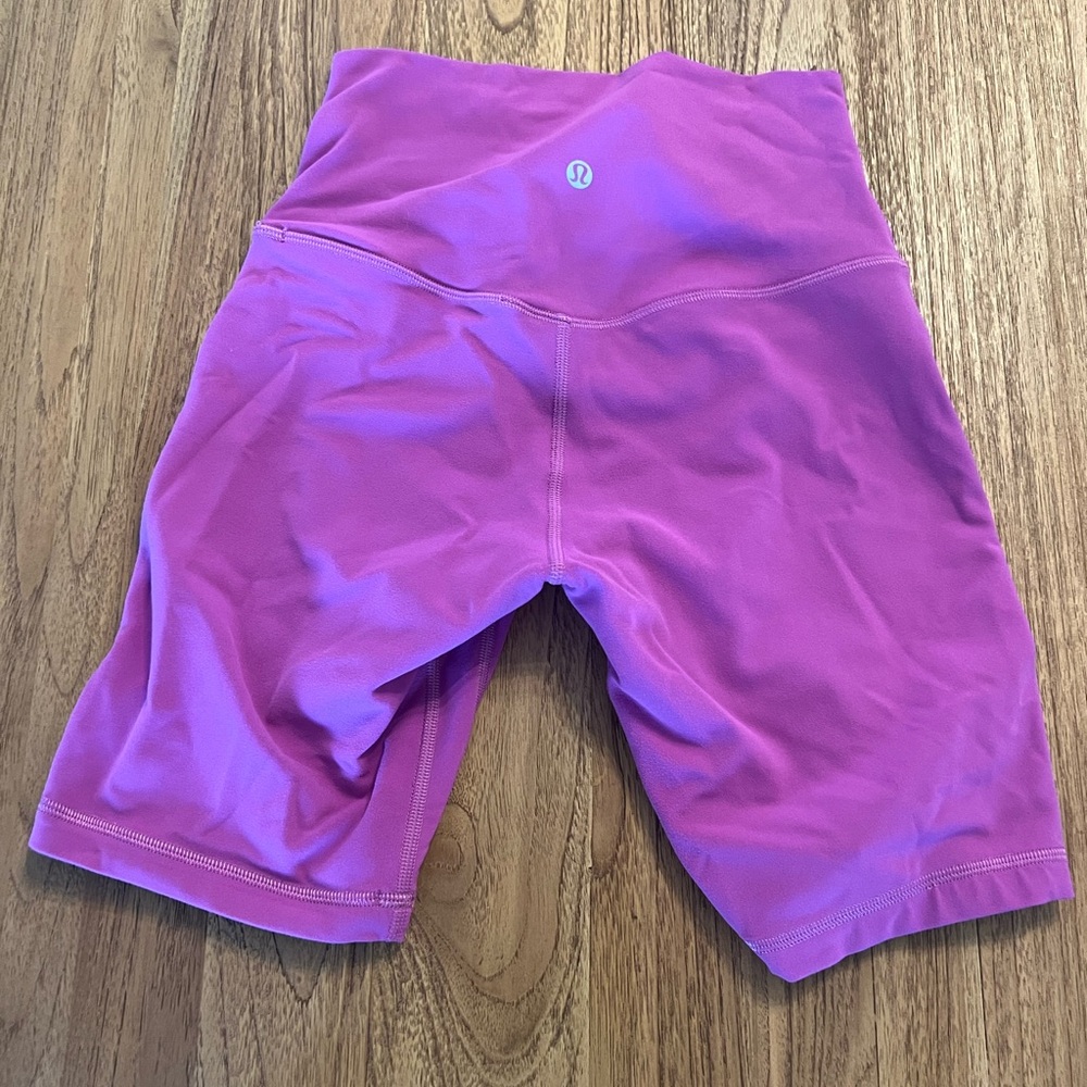 Lululemon align high rise short 8” Vivid Plum